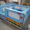 Piscina de Bolinhas Oceano Cercado Infantil Playground Caixa de Areia Transparente Venda Direta Caixa de Areia Sementes de Cássia Forte de Brincar Piscina com Acolchoamento Macio Altura Aumentada