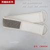 Cinturón largo de lino con anilla negra, toalla de baño de lino natural con tira extraíble de poliéster, toalla fina de esponja de sisal, toalla de baño