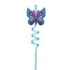 Accesorios de Pajitas de Mariposa de Colores Grado Alimenticio para Mascotas Pajitas Espirales Repetibles Decoración Venta Caliente en Amazon