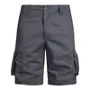 Bermuda Cargo Esportiva Multibolsos Amazon Transfronteiriça para Homens, Calça de Moletom Casual Nova Estilo Multicor para Caminhada, Calça de Escalada Cor Sólida