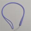 Cordón de silicona líquida ajustable, largo, para el pecho, con certificado de marca, para colgar en el cuello, elástico, para teléfono móvil.