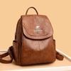 Mochila Casual para Mulheres 2026 Novo Estilo Versátil Grande Capacidade Couro Macio Bolsa Escolar para Estudantes Mochila de Viagem ao Ar Livre Bolsa Feminina