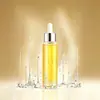 Botellas gotero originales de 30 ml en stock, botellas gotero de fondo grueso de 40 ml, botellas redondas rectas de vidrio de 50 ml para aceites esenciales, botellas rellenables