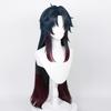 Peluca de anime colapso estrella cúpula ferrocarril hoja belleza punta doble nido modelado degradado pelucas de cosplay