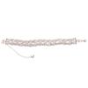 Europa e Estados Unidos cross-border hot twist forma strass colar de luxo brilhante cristal colar senhoras colar jóias atacado