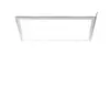 Panel de luz LED de techo integrado, panel de aluminio empotrado en techo de balcón 300x600, luz para baño y cocina