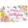 Telón de fondo de cumpleaños más vendido de Temu transfronterizo, decoraciones de globos, arreglos de regalos, decoraciones para fiestas y ambiente del hogar