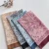 Tengman Caju Retrô Quadrado Pequeno Feminino Algodão e Linho 58x 58 Respirável Primavera e Outono Lenço Novo Produtos Transfronteiriços Japoneses