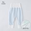 Calça de Bebê Primavera e Outono Calça de Cintura Alta para Bebê Calça Barriga Calça de Bumbum Grande para Recém-Nascido com Abertura de Fivela Oculta Calça Primavera e Outono