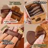 Ming Xizhi Polvo de Chocolate Esponja para Maquillaje Líquido Especial Húmedo y Seco Huevo de Belleza Pulgar Esponja de Cojín de Aire Borla Transfronterizo