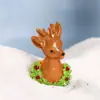 Enfeites de Natal Criativos, Acessórios para Garrafa Ecológica de Micro paisagem com Musgo, Decorações de Suculentas para Árvore de Natal, Pequenos Enfeites, Cenas DIY