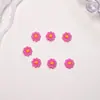 Flores Pequeñas Frescas, Flores de Cinco Pétalos, Accesorios para Uñas Artísticas, Pequeños Accesorios de Resina Tridimensionales, Accesorios Coloridos Portátiles para Uñas, Materiales para Manualidades
