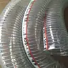 Mangueira de Água Transparente de PVC com Pino de Fábrica Mangueira de Arame de Aço Mangueira Espiral Reforçada de Aço e PVC dn2 polegada 80mm