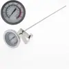 Termómetro para Freidora Acero Inoxidable Medidor de Temperatura de Aceite Termómetro para Freír Termómetro para Horno de Freír con Pinza