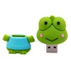Fuyuan Muñeca de Juguete Estereoscópica 3D Ovalada Personalizada Set Muñeca de Juguete Pegamento Suave de PVC Unidad Flash USB Chaqueta Dibujos Animados Set USB Creativo