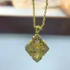 Collar Buccellari V Oro Trébol de Cuatro Hojas, Plata Pura con Grueso Baño de Oro de 18 Quilates, Diseño Hueco, Colgante Bicolor de Nácar Blanco, Buccellari al por Mayor