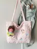 Bolsa Transversal Desenho Animado Fofa Feminina 2026 Nova Outono Inverno Grande Capacidade Casual Bolsa Tote Bolsa Escolar para Estudante