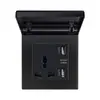 Comercio Exterior 86 Estilo Británico Estilo Europeo Universal Cinco Agujeros Estilo Americano Estándar Tailandés USB Delgado Impermeable Cubierta Enchufe Baño Anti-fugas