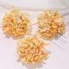 Cabeza de flor artificial encriptación cabeza de flor de hortensia grande flor decoración salón de bodas flor arreglo floral para el hogar flor decoración pared de flores de boda
