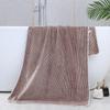 Toalla de Baño Transfronteriza 90*170 Tejido de Punto por Urdimbre Coral Fleece Patrón de Piña Toalla de Baño, Ampliada y Engrosada, Absorbente y Libre de Pelusa Toalla de Playa