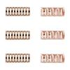 Adecuado para Correa de Apple Watch Cabezal I Watch Xiaomi Huawei Samsung Fitbit Correa Universal Conector Brillante