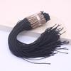 Bobina Trançada Pura Feita à Mão Multicor Trançada Cor Clara Fio Dourado Argola de Puxar DIY Colar Cordão Acessórios Argola de Puxar Argola de Puxar Falsa