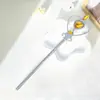 Suministrado Directamente desde la Fuente, Corona de Diamantes en Forma de Corazón de Princesa, Varita Mágica, Set de Tocados Europeos de Hada de Cristal con Piedras Preciosas