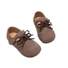 Zapatos de Cuero para Niños 2026 Primavera Nuevo Estilo Lazo Zapatos para Bebé Zapatos de Princesa de Suela Suave para Niños Pequeños Zapatos Individuales de Boca Baja