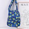 Lindo Bolso de Compras Plegable con Estampado de Perro de Dibujos Animados para PC, Gran Capacidad, Bolsa Ambiental para Supermercado, Práctico Bolso de Almacenamiento de Equipaje