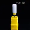 Cabeza de Molienda Cerámica para Uñas Bala de Maíz Única Cilíndrica Accesorios para Lima Eléctrica de Uñas Cabeza de Molienda