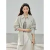 Camisa Holgada de Manga Larga Versátil GemingDaily Estilo Nuevo Otoño para Mujer Guangzhou Shisanxing S1077F
