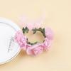 Novo e fresco flor de pulso pulseira de performance de dança guirlanda menina das flores Flor Performance Viagem pulseira infantil atacado