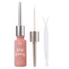 Xixi Pegamento para Pestañas Postizas Invisible de Secado Rápido Larga Duración Estilizado Suave Transparente Natural Principiante con Herramienta Gj-49