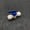 Purificador de água Válvula de esfera de 3 pontos Interruptor de conexão rápida de 3 pontos Válvula de esfera de purga de 3 pontos Válvula de conexão rápida de 3 pontos Conector de PE de 3 pontos