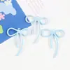Nuevo Colgante de Aleación Pintura Colorida Serie Simple de Lazo Accesorios DIY Pendientes Pulsera Llavero Colgante