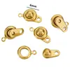 Fecho Redondo de Aço Inoxidável Aço Titânio Fivela de Conexão Destacável Rotativa Pulseira Tornozeleira Colar Fivela Acessórios de Joia DIY