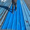 Teja de acero de color Linnuo, impermeable, autoadhesiva, en espiral, sin SBS, resistente a fugas, cinta resistente para techos.