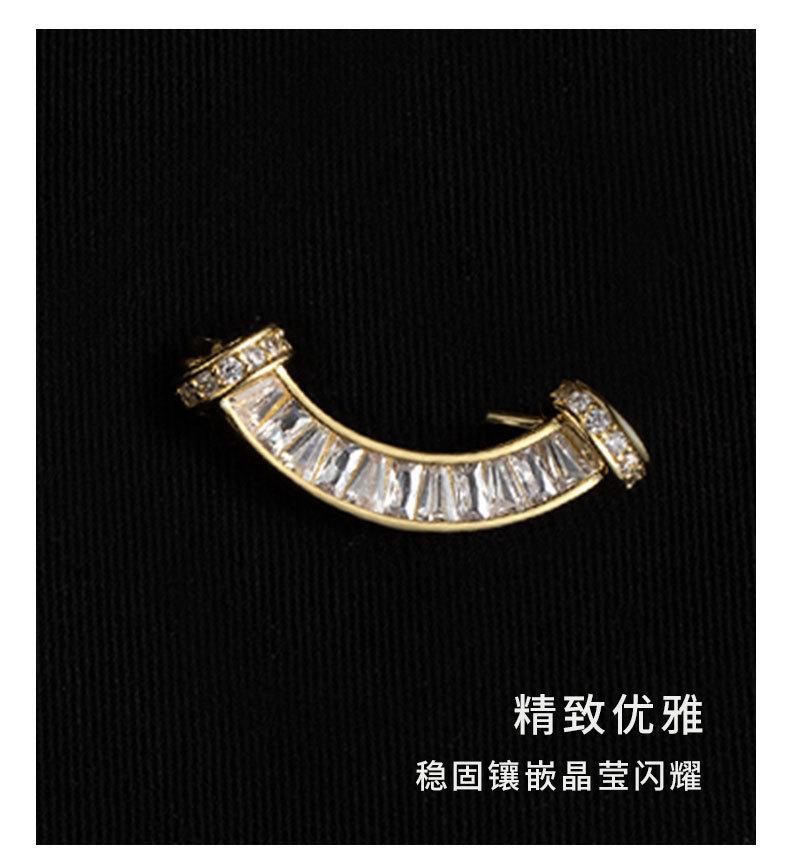 治愈系小巧可爱微笑胸针时尚百搭个性胸花小众轻奢新品