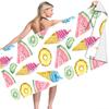 Toalla de Playa con Capa de Secado Rápido Vacaciones en la Costa Toalla de Baño para Playa Toalla Absorbente Bata de Baño Toalla de Verano para Mujer Toalla Absorbente