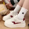 Zapatillas de plataforma gruesa estilo coreano para mujer, nuevo modelo otoño 2026, versátiles y cómodas para estudiantes, no cansan los pies, zapatos casuales ins para mujer