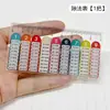 Regla Recta de la Tabla de Multiplicar del Nueve-Nueve Tabla de Multiplicar Rítmica Multifuncional Portátil Regla Mini Pequeña Transparente Para Estudiantes de Primaria