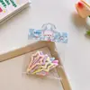 Presilha BB Fosca Degradê Doce Cremosa Coração de Menina Grampo de Cabelo Versátil Estrela de Cinco Pontas Cabelo Solto Lateral Acessório de Cabeça Feminino