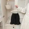 Pantalones de campana de moda coreana para niñas de primavera 2026 Nuevos pantalones anchos holgados de moda para bebés Pantalones largos versátiles