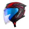 Accesorios de Lente para Casco Op03, Resistente al Desgaste y Transparente, Negro, Rojo Aurora, Plateado Electrochapado, Azul Electrochapado Lente para Casco