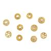 Preservação de cor Antigo Sha Gold Holder Hollow Flower Hat Pulseira Bead Acessórios DIY Pulseira Artesanal Bead Material Espaçador