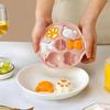 Bebê Crianças Molde de Comida de Bebê Alimentos Cozidos no Vapor Grau Alimentício Urso Silicone Desenho Animado Ferramenta Bolo Cozido no Vapor Alta Temperatura Molde de Bolo