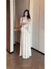 Novo conjunto de moda estilo chinês coleção de verão 2026: conjunto de duas peças: camisa bordada sem mangas + calça pantalona