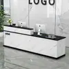 Balcão de bar, balcão de caixa, balcão de recepção da empresa, mesa de caixa de loja pequena, balcão de bar de lavanderia, simples e moderno