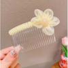 Peine para flequillo de dibujos animados de niña linda, celebridad de internet, clip para el cabello de la parte posterior de la cabeza, herramienta para peinar el cabello de niña