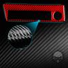 Adecuado para Toyota 14-19 RAV4 modificación interior de fibra de carbono interruptor de encendedor de cigarrillos accesorios de pegatina decorativa